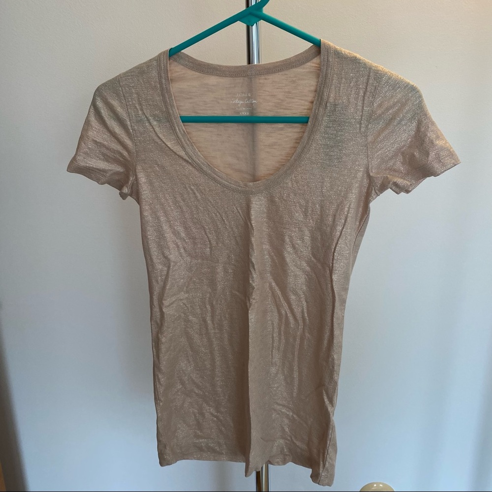 J. Crew Vintage Cotton Tee - Picture 3 of 4